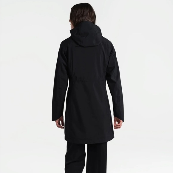 NWOT Lole Element Long Rain Jacket Waterproof Classic Chic - Picture 4 of 5